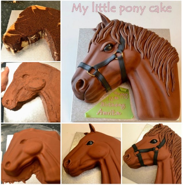 DIY Little Pony Cake Design Tutorial