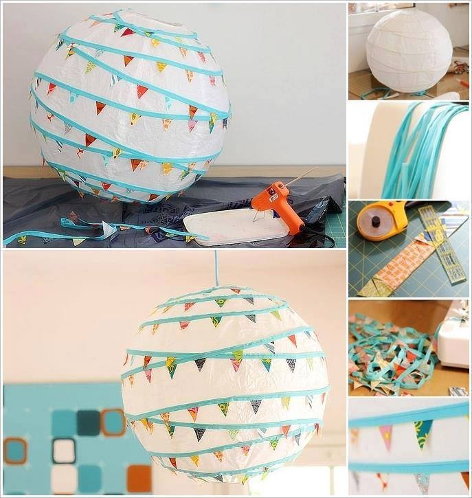 DIY Paper Lanterns and Lamps15