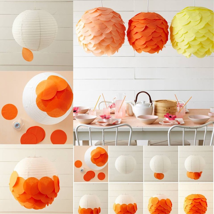 DIY Paper Lanterns and Lamps17