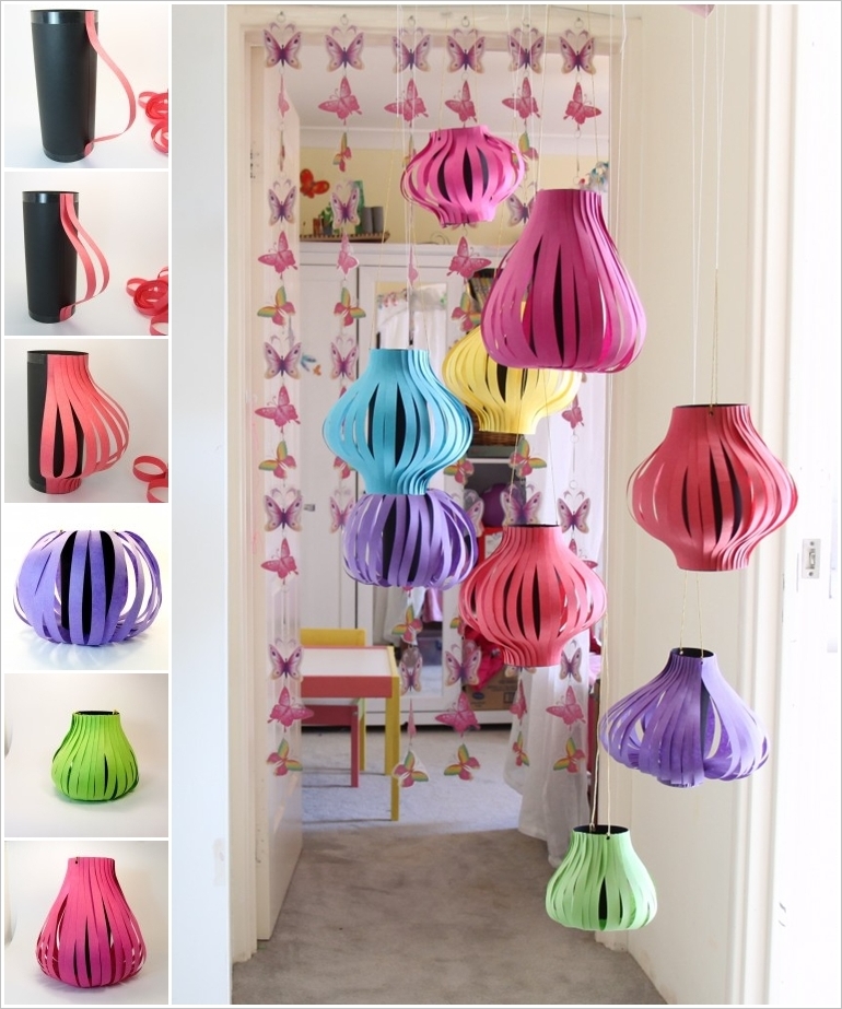 DIY Paper Lanterns and Lamps23