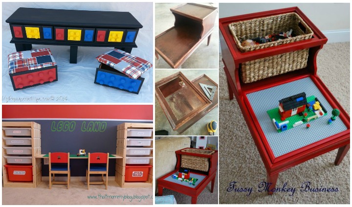 DIY Repurposed Lego Table Ideas