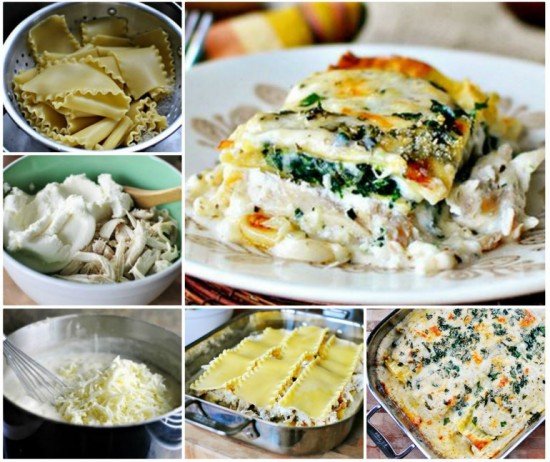 DIY White Cheese and Chicken Lasagna Recipe