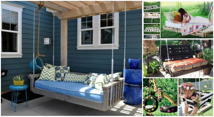 Fabulous DIY Patio and Garden Swings