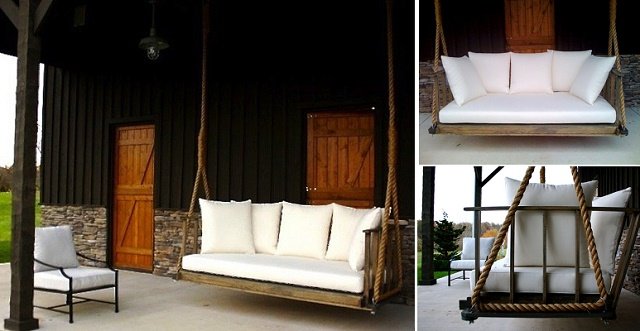 Fabulous DIY Patio and Garden Swings01