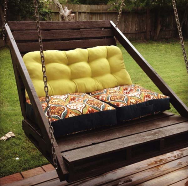 Fabulous DIY Patio and Garden Swings10