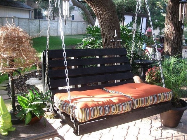 Fabulous DIY Patio and Garden Swings18