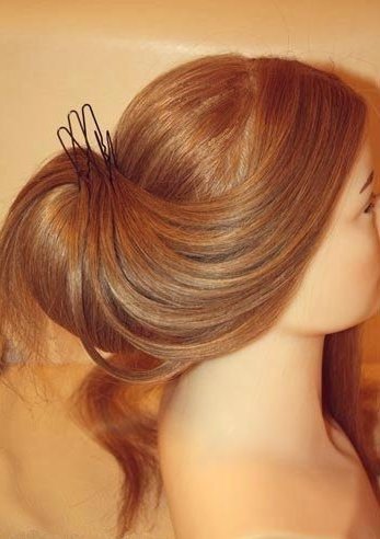 How to DIY Chic Wedding Hairstyle6