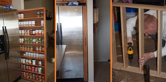 How to DIY Pull-Out Pantry Cabinet