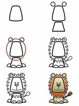 How To Draw Zoo Animals Easily