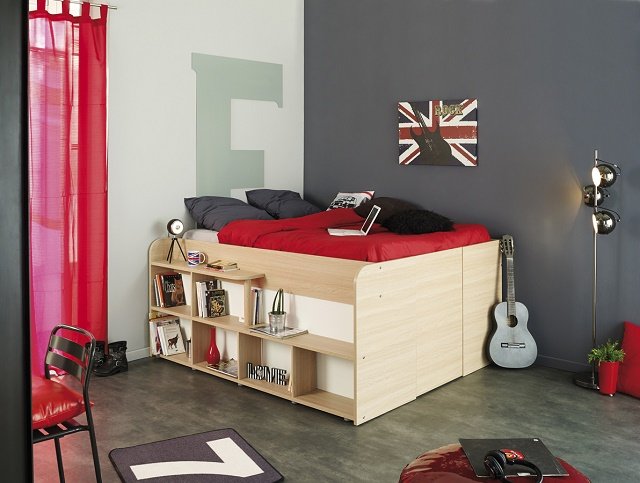 Space-Up Double Bed (Video)