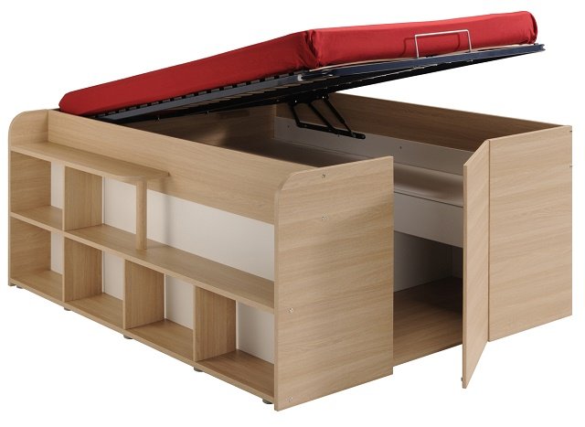 Space-Up Double Bed (Video)