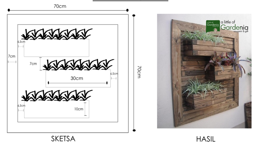 Vertical wall planter plans