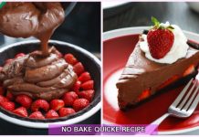DIY Quick No Bake Chocolate Strawberry Oasis Pie Recipe DIY Quick No Bake Chocolate Strawberry Oasis Pie Recipe