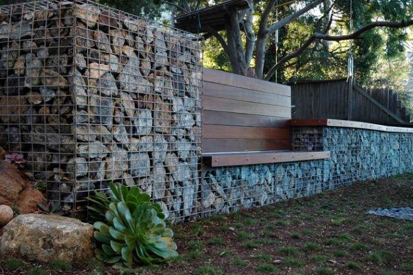 20+ Fabulous DIY Garden Decorating Ideas with Pebbles and Stones23-Serpentine Stone Walls