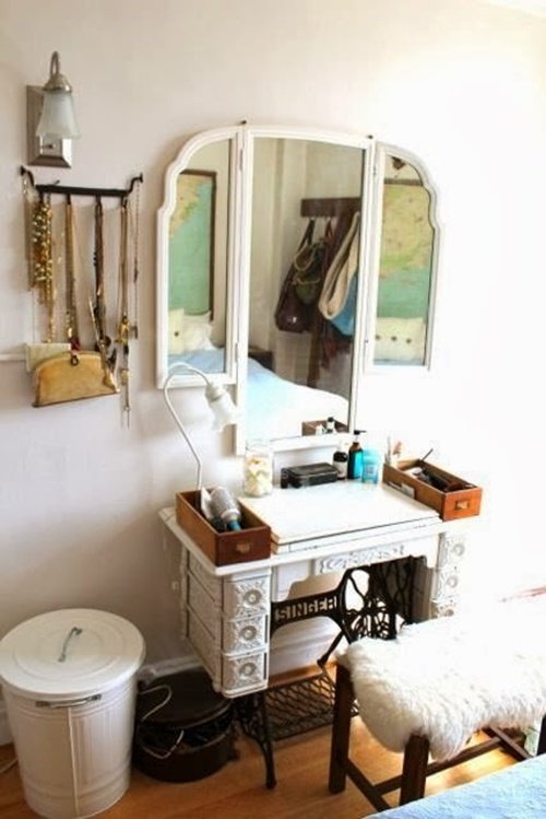 30+ FabArtDIY Ideas to recycle your old sewing machines