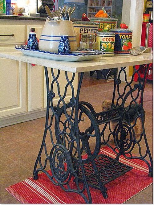 30+ FabArtDIY Ideas to recycle your old sewing machines