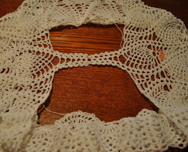 Fab Art DIY Crochet Lace Short Free Pattern - crotch