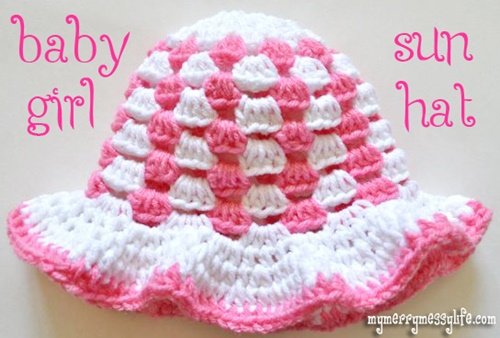 Fab Art DIY Crochet Summer Sun Hat Free Pattern12
