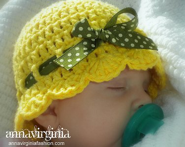 Fab Art DIY Crochet Summer Sun Hat Free Pattern