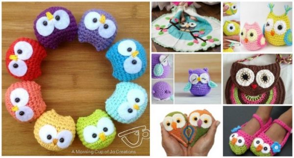 20+ DIY Crochet Owl Free Crochet Patterns Roundup by fabartdiy