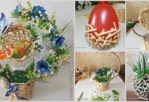 How to DIY Beautiful Wood Floral Topiary DIY Wood Flower Topiary or Planter
