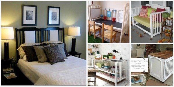 FabArtDIY Furnitures from Repurposed Baby Cribs