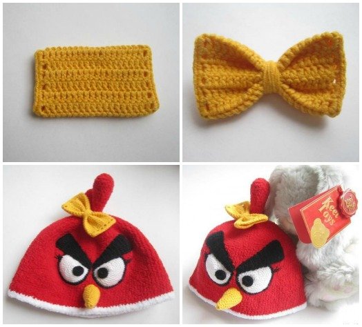 FabArtDIY crochet angry bird hat free pattern04