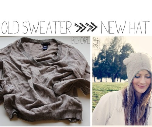 Fabulous DIY Sweater Repurpose Ideas and Tutorials30