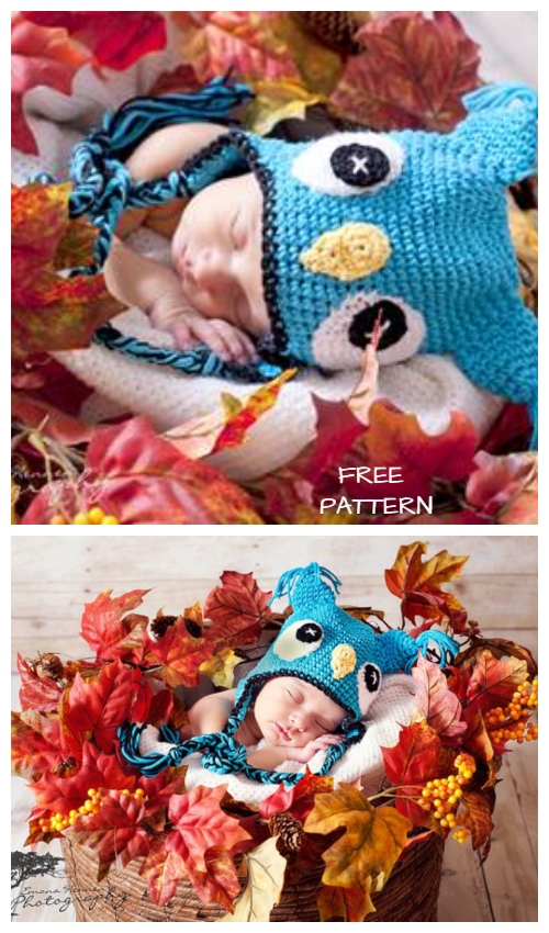 Crochet Baby Owl Hat Free Crochet Patterns