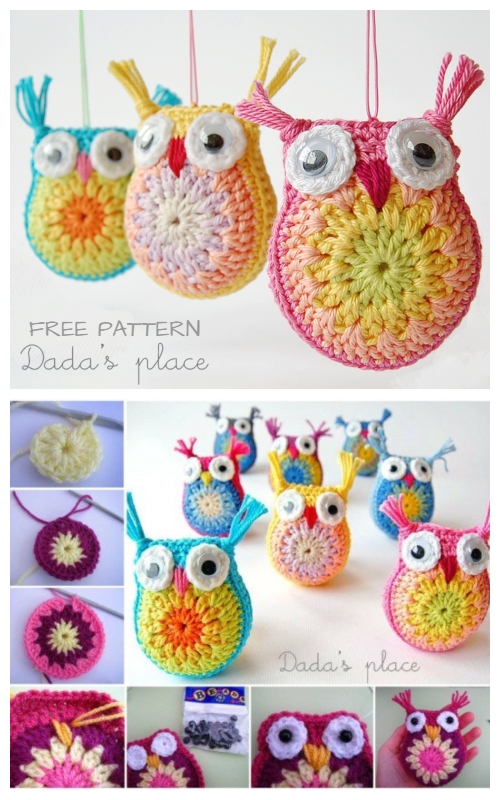 Crochet Little Owl Amigurumi Free Patterns