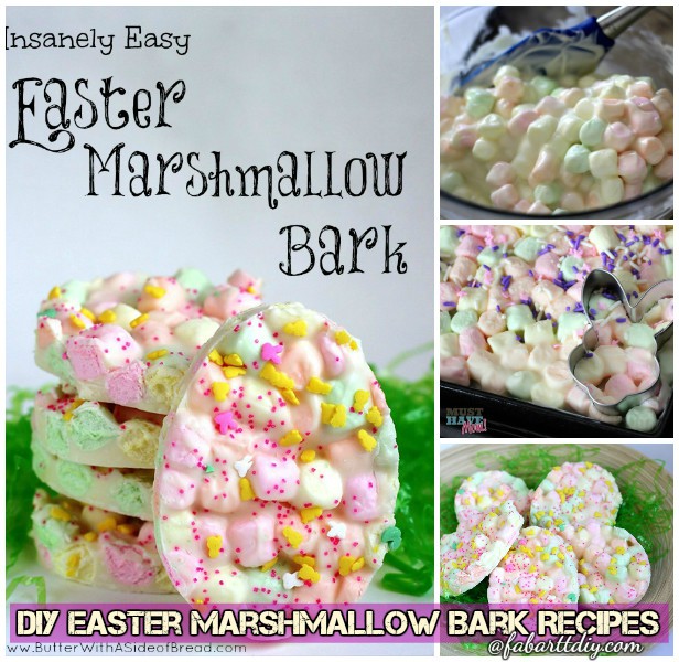 DIY Easter Marshmallow Bark Recipes