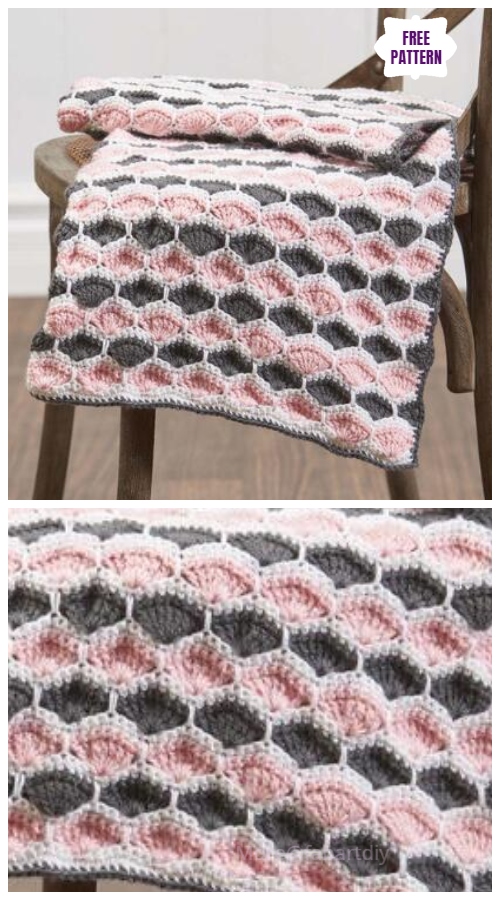Crochet Josephine Baby Blanket Free Crochet Pattern