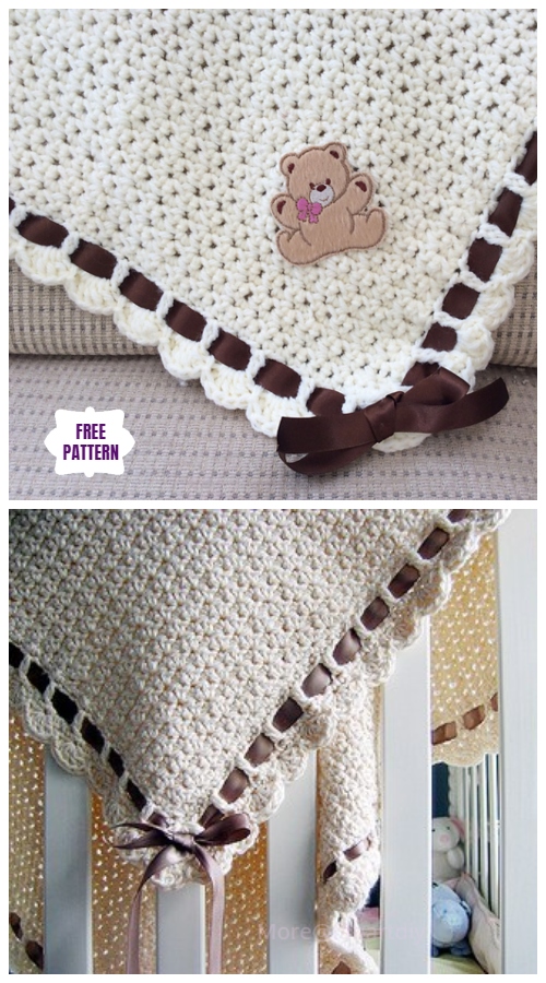 Crochet Tiramisu Baby Blanket Free Crochet Pattern