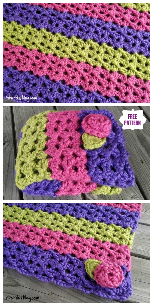 Crochet Sorbetto Baby Blanket Free Crochet Pattern