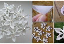 DIY Ribbon Kanzashi Sakura Flower Ball kanzashi sakura flower ball