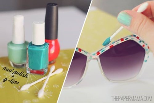 20+ Fab Art DIY Ideas and Projects With Nail Polish10