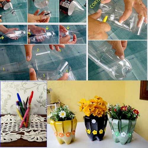 40+ Fab Art DIY Ideas and Projects to Recycle Plastic Bottles Into Something Amazing45