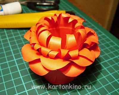 DIY Paper Flower Holder for Easter Egg