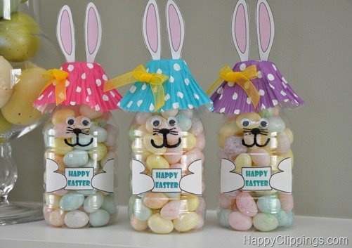 DIY Easter Bunny Bottle Treats