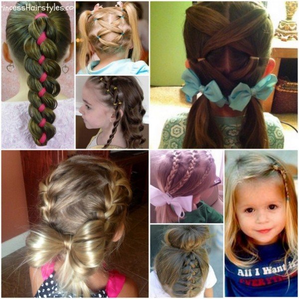 DIY Little Girls Hairstyle