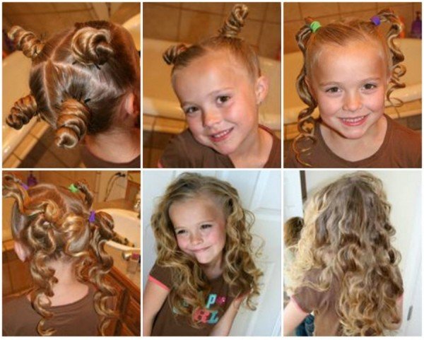 DIY Little Girls Hairstyle