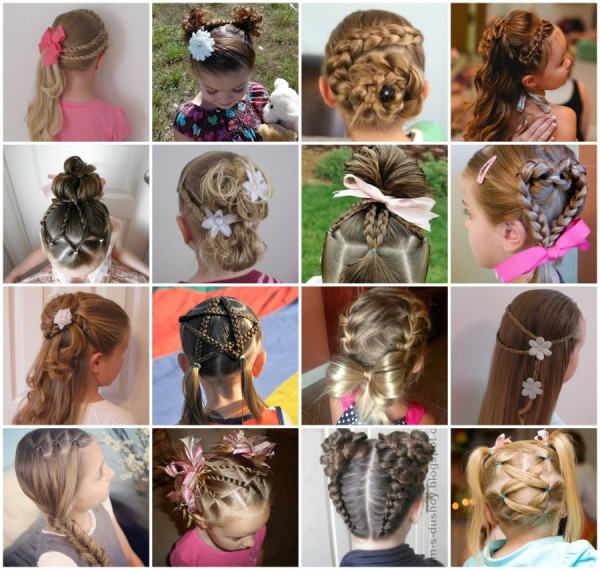 DIY Little Girls Hairstyle