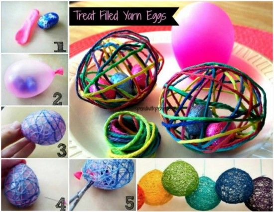 Magic Balloon String Easter Egg Treats DIY Tutorial + Video