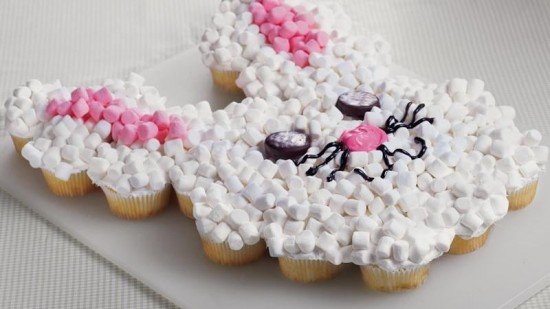 Fab Art DIY Easter Bunny Cupcake Cake