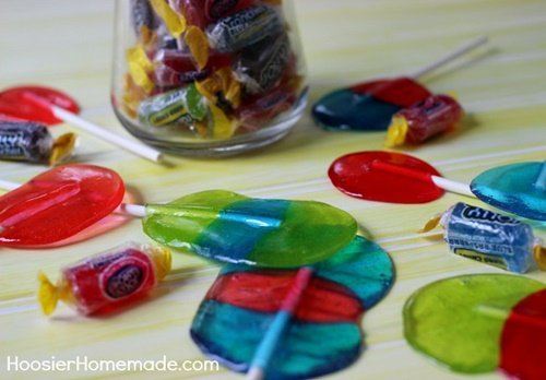 Fab Art DIY Homemade Jolly Rancher Lollipops1