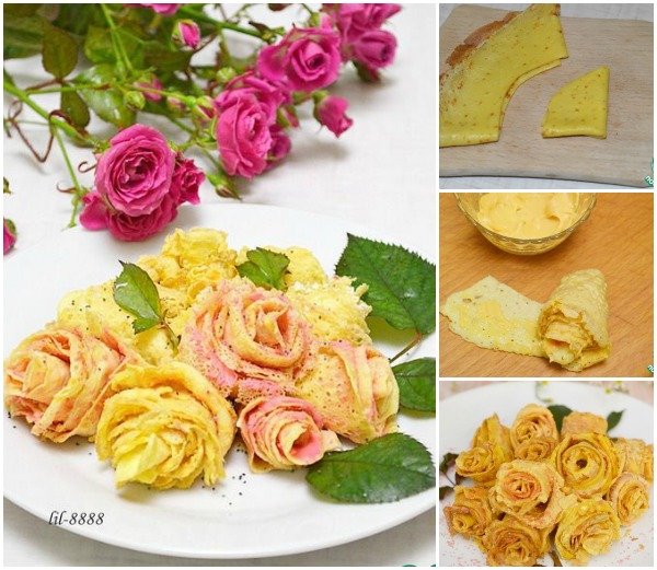 FabArtDIY Beautiful Pancake Rose Tutorial