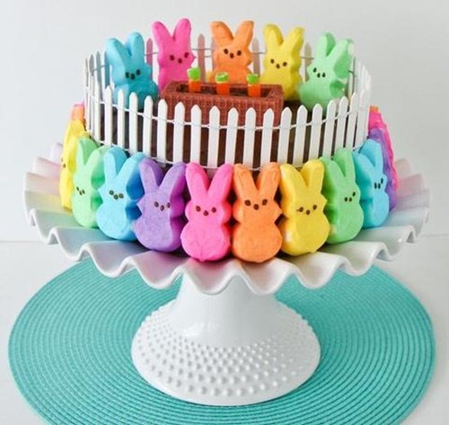 Fab Art DIY Easter Peep Cakes and Desserts