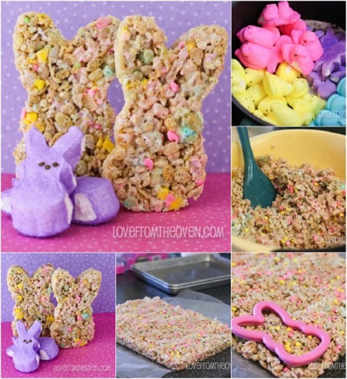 Fab Art DIY Easter Peep Cakes and Desserts