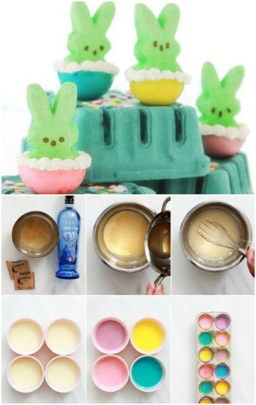 Fab Art DIY Easter Peep Cakes and Desserts