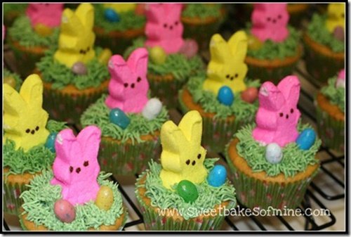 FabArtDIY Easter Peep Cakes and Desserts7